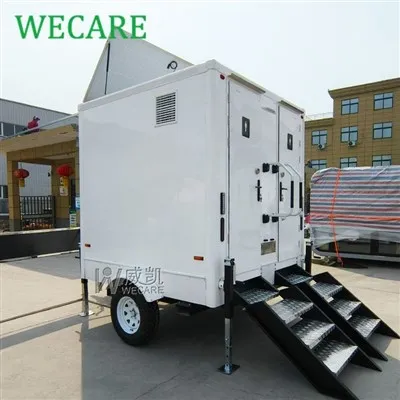 Kahe kambriga kaasaskantav tualettruumi treiler
